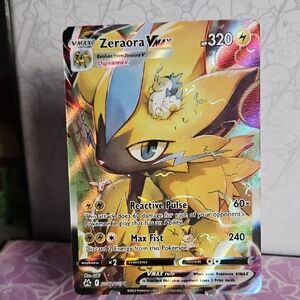 Zeraora VMAX Gg42/GG70 Pokémon TCG Holo Ultra Rare
